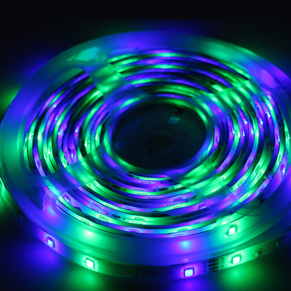 2 ks LED pásků 10 metrů - RGB+BÍLÁ 230 V / 12 V - náhľad 4