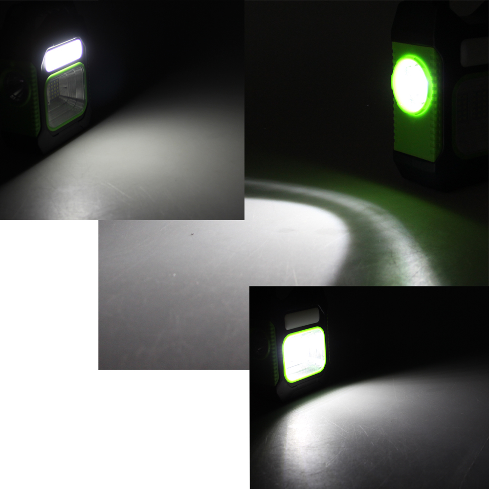 Přenosné multifunkční světlo JY-978A zelené - náhľad 5
